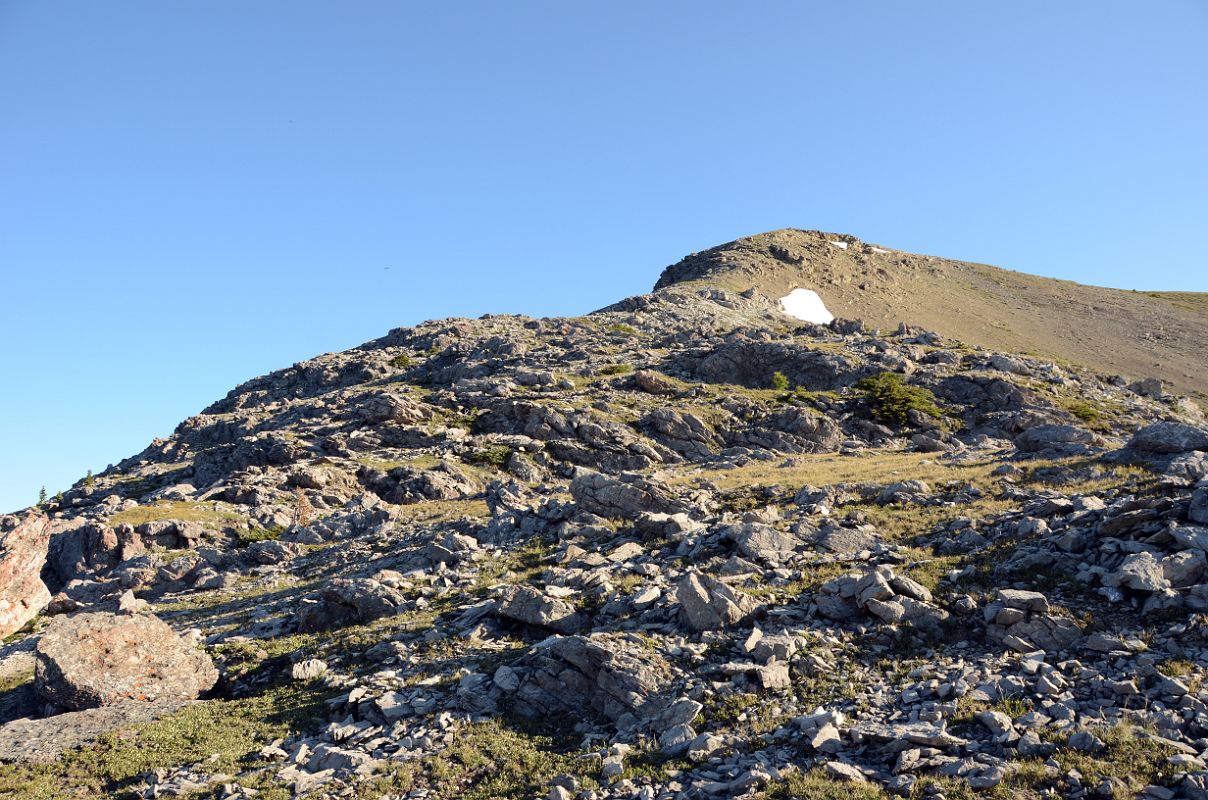 28 The Final Part Of The Trail To The Nublet Is Rocky Early Morning Near Lake Magog